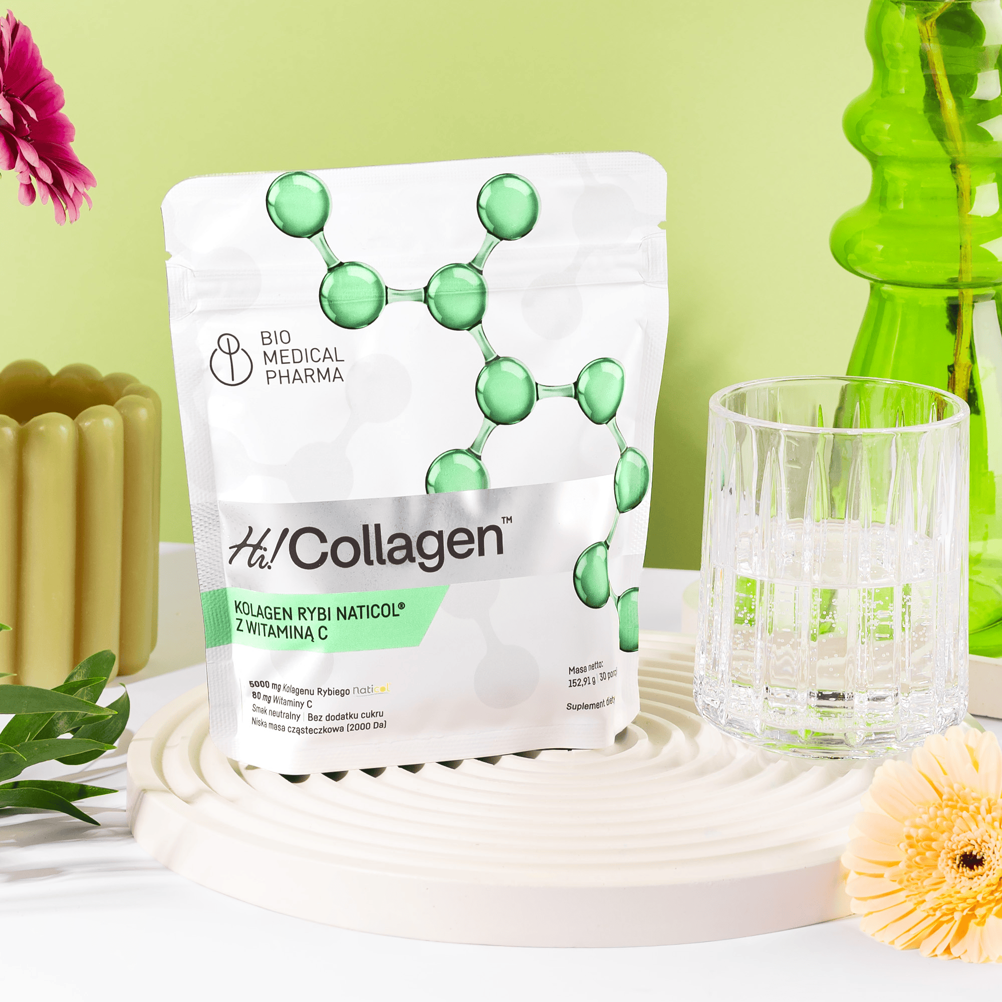 Hi!Collagen - kolagen morski NatiCol® 5000 mg z witaminą C