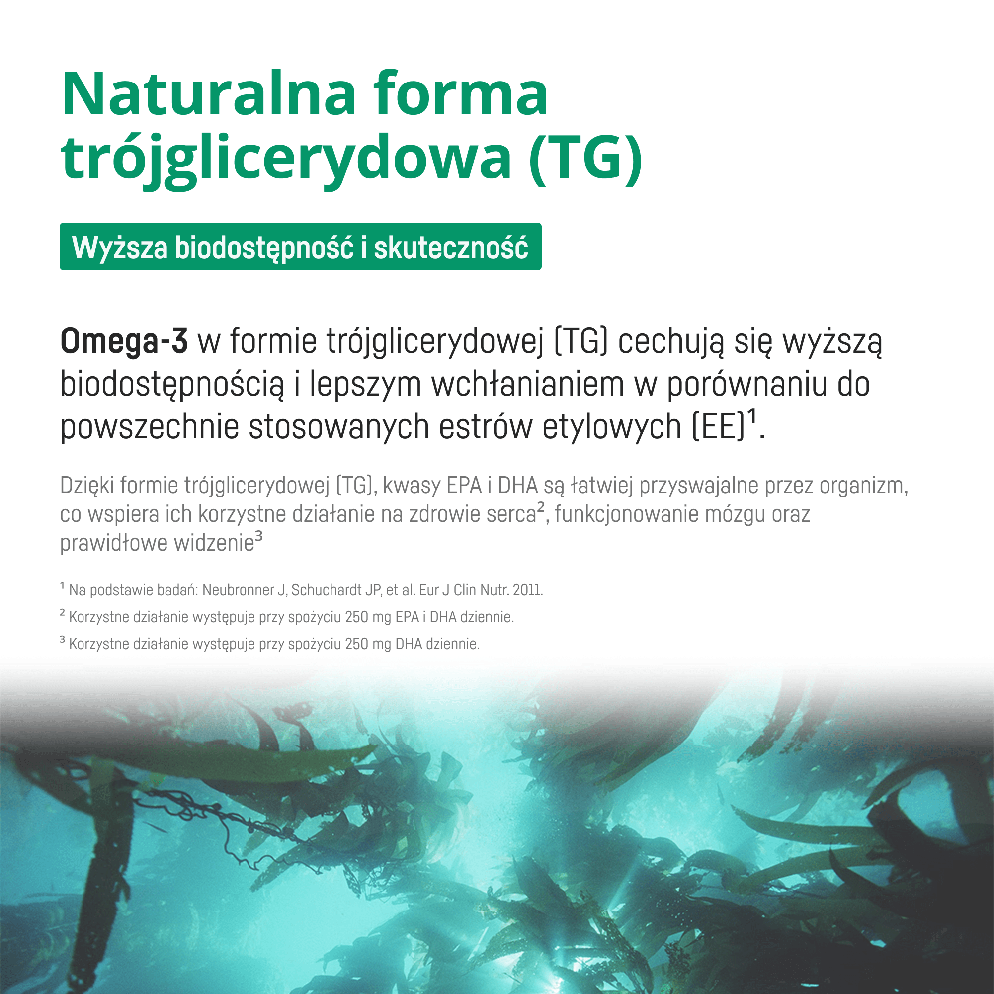 Omega 3 Algae - wegańskie DHA i EPA z mikroalg